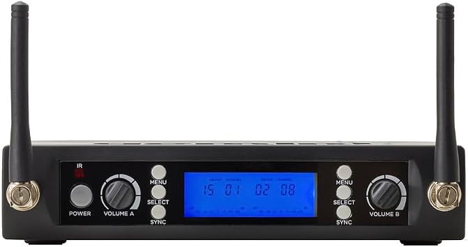 Dual Wireless Instrument Microphone for Sax Trombone Clarinet Trumpet Beta 98H/C