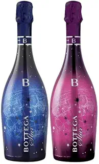 【光るボトル】ボッテガ ブルースター 750ml ピンクスター 750ml 各1本 [ 合計2本 スパークリングワイン BOTTEGA イタリア]