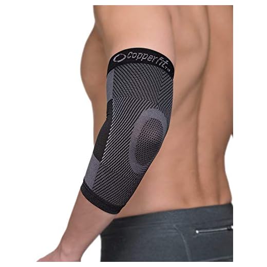 Copper Fit Unisex Advanced Support Elbow Sleeve, Large