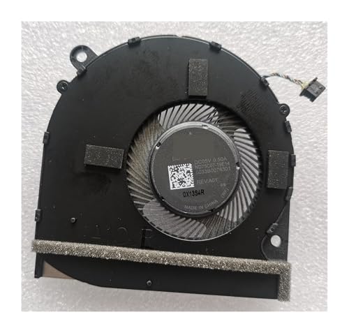 YSPYGTU Pieza de Recambio Ventilador de refrigeración para Xiaomi Pro 15,6 181501-AR 2018AP1953 10th A10 MX250 MX350 ND75C07-19E13 6033B0076201 ND75C07-19E14 6033B0076301(GPU Fan)
