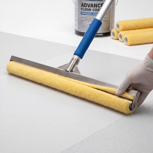 Sivak 4 Pack 18'' T-bar Refill Rodillo de Espuma para Pintar Pisos, Recambio Ligero para T-Pole, Aplicador Uniforme para Pintura a Base de Agua y Solvente en Pisos de Madera, Concreto, Piedra y Baldosa miniatura 4