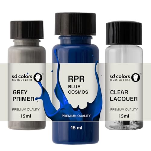 SD COLORS Blue Cosmos RPR - Pintura para retocar (15 ML), color azul
