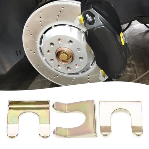 20 Stück Auto Bremsschlauch Klemmen, Bremsleitungsclips Metall, U-förmige Bremsschlauchhalterung, Bremsleitungshalter Metall für Autos LKW Fahrzeugteile