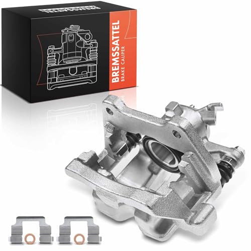 Frankberg Brake Caliper Disc Brake Rear Right Aluminium with Bracket (hole spacing 100mm) Compatible with Discovery IV L319 Rang.e Rove.r III LM Replace# LR015524