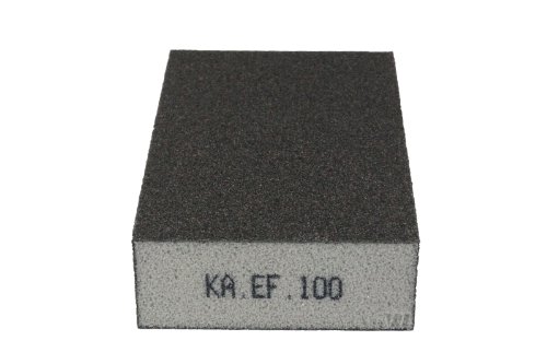 KA.EF. Schleifschwamm Korn 100 P220 Schleifmatte Schleifpad Vlies Schleif Scheiben Cover