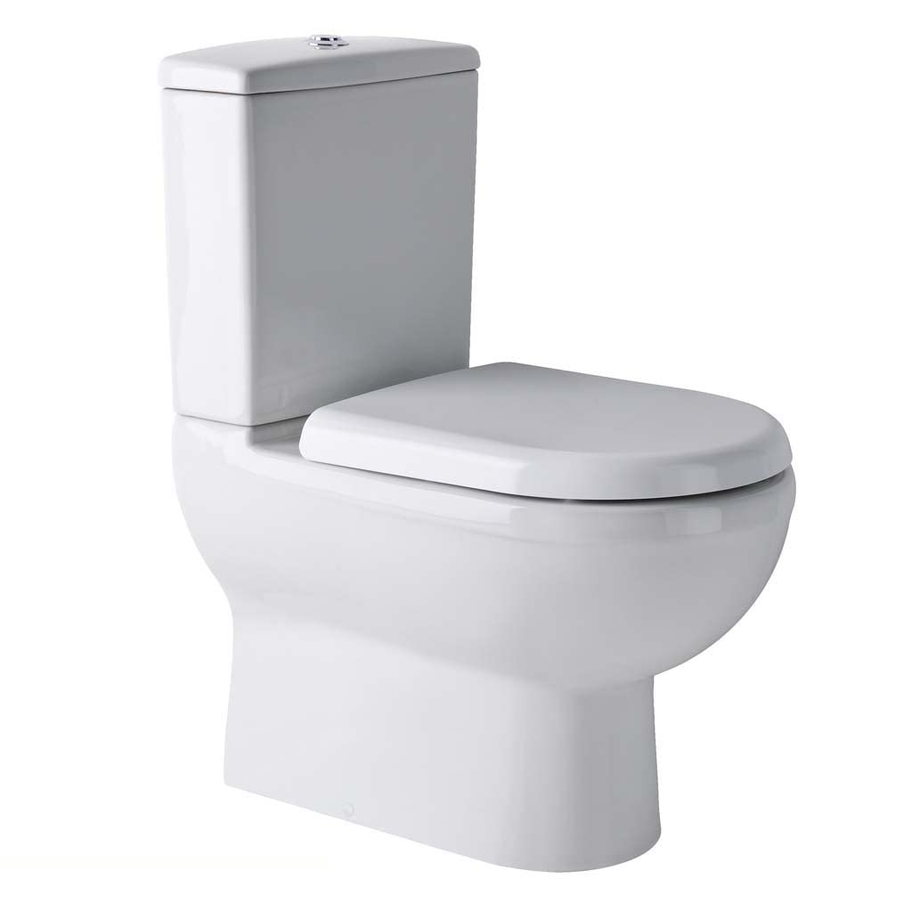 UK Bathroom Essentials Pecos CC BTW Comfort Altezza senza montatura