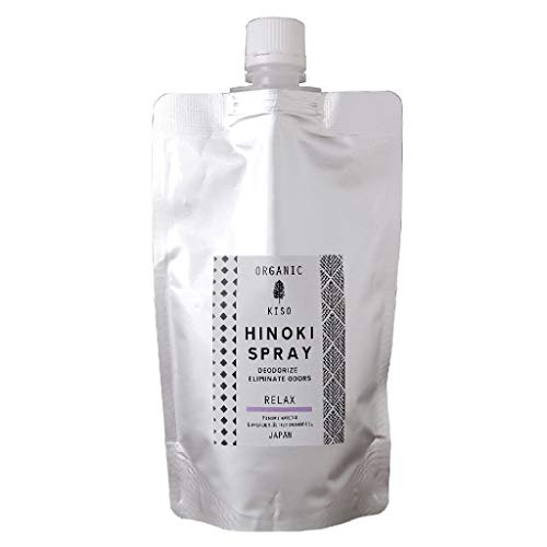 SPICE OF LIFE(スパイス) ヒノキ 天然 消臭 除菌 スプレー 詰替 リフィル リラックス 250ml 木曽檜 蒸留水 天然精油 日本製 YKLG1920D