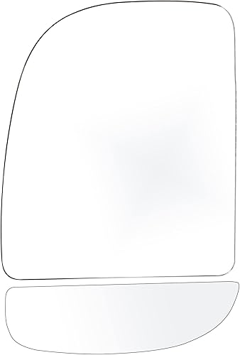 SCITOO Espejo lateral de repuesto para Ford F-250 F-350 F-450 F-550 Super Duty 2000-2005 para Ford Excursion, lado izquierdo superior e inferior