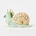 Enesco Jim Shore Heartwood Creek Nature's Meadow Snail with a Daisy Flower Figurine, 3.46 Inch, Multicolor