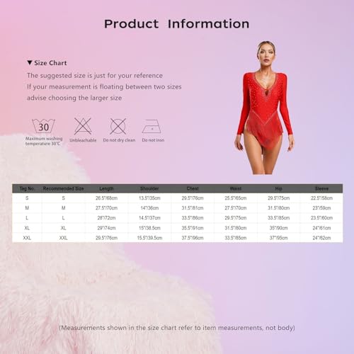 Robe danse latine haute performance en strass et col V pour compétition - 6