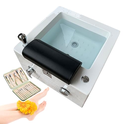 Spa de pies con masaje y pedicura, luz LED y masajeador