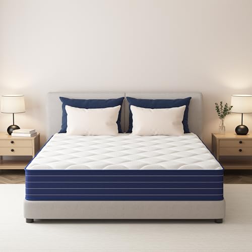 Traumliebe Queen Mattress, 12 Inch Queen Size...