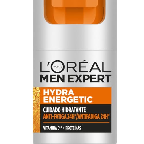 L'Oréal Paris Men Expert Hydra Energetic - Crema Hidratante Anti-Fatiga para hombre, 50 ml