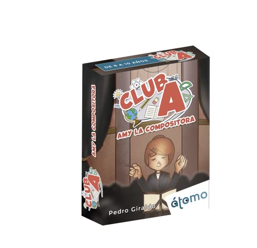 Atomo Games - Amy Composer Club A Card Game, Multicoloured (XAG-29451), 10 cm x 28 cm x 34 cm