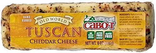 Cabot Cheese Encrstd Brck Tusca 8 Oz