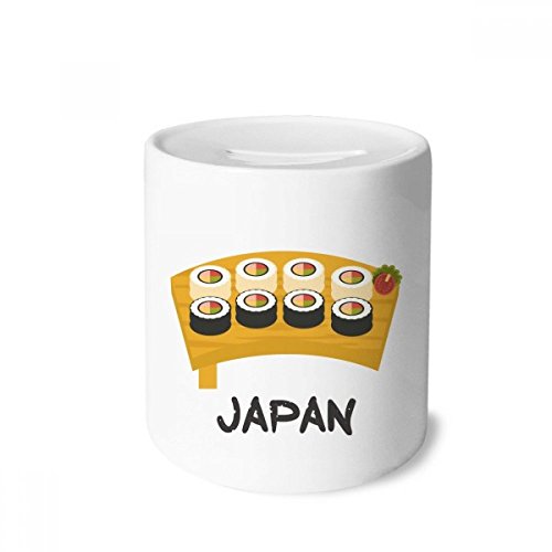 Tirelire céramique traditionnelle sushi japonais DIYthinker objet déco haut de gamme