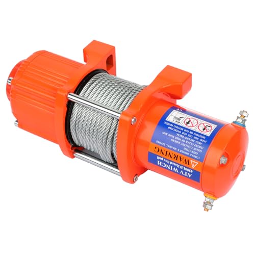 Torno Eléctrico 4500LB 12V con Control Remoto miniatura 4