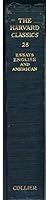 Essays, English & American With Notes....Harvard Classics Volume 28 Twenty Eight XXVIII B00RL1NKV2 Book Cover
