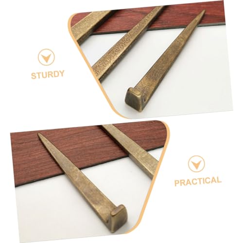 Image of jojofuny Bronze Nail Picture Frame Hanging Picture Nails for Wall Decor Drywall for Hanging Wall Framing Supplies