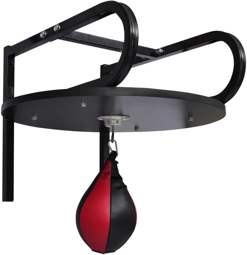 vidaXL Speed Bag Platform, Speed Bag Wall Mount with Swivel, Punching Bag Wall Mount, Heavy Bag Wall Mount for Fitness Boxing Training
