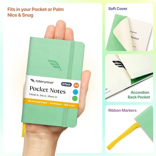 Carnet A6 à points pour ne plus perdre vos notes importantes