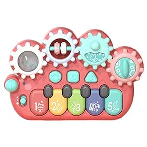 Bystoyeo Spielzeugklavier,2 Spielmodus Baby Musical Piano | Leuchtendes Babyspielzeug, Baby-Musikklavier, frühe…