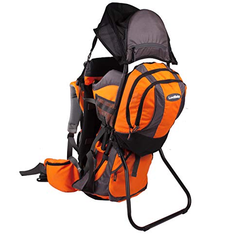 Premium Baby Backpack Carrier with Removable Backpack - 2 in 1 for Hiking