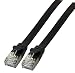 Produktbild EFB-Elektronik RJ45 Flachpatchkabel U/FTP, Cat.6A, PVC, 5m, Schwarz