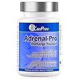 CanPrev Adrenal-Pro Recharge Yourself, 120 Vegan V-Caps with Siberian Ginseng, 30-Day Supply with Ashwagandha, Astragalus, L-Tyrosine, B5 & B6 - Supports Energy Levels, Physical and Mental Vitality CanPrev Adrenal-Pro Recharge Yourself, 120 Vegan V-Caps with Siberian Ginseng, 30-Day Supply with Ashwagandha, Astragalus, L-Tyrosine, B5 & B6 - Supports Energy Levels, Physical and Mental Vitality