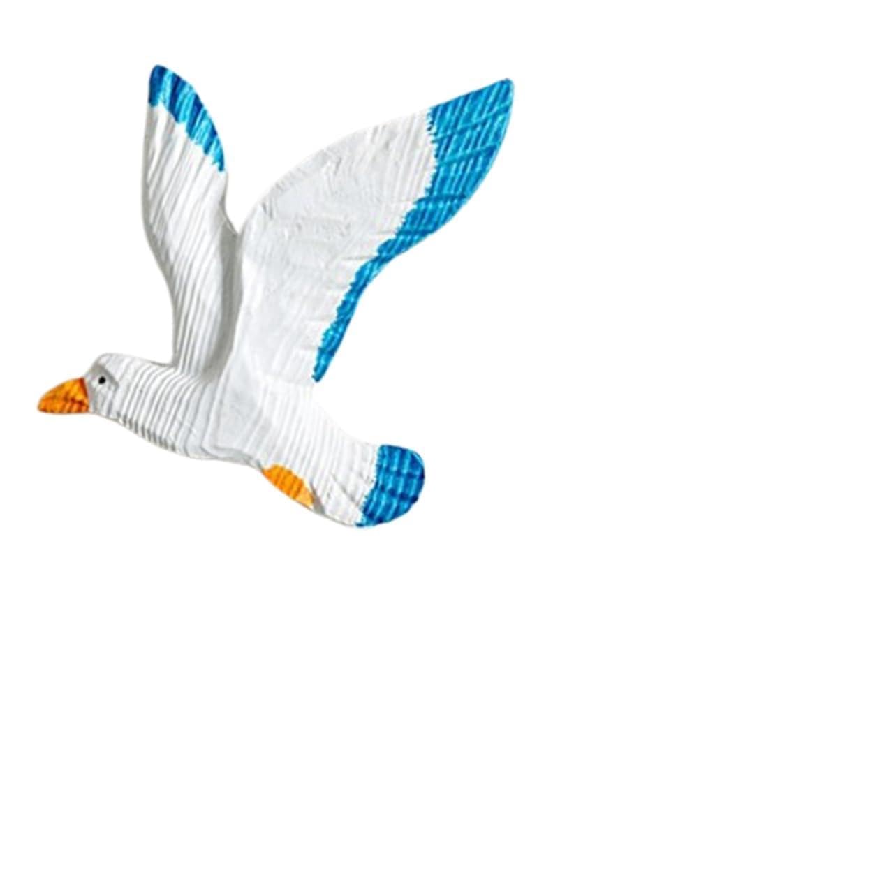 Ciieeo 3pezzi Gocce di Uccelli Appese di Resina Gabbiani da Parete Uccelli Creativi Ciondolo per Casa Gabbiani di Decorazione da Soffitto