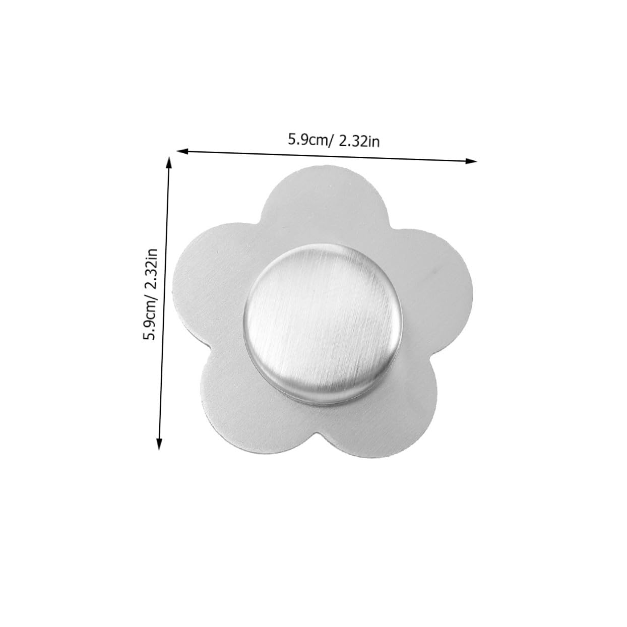 Toyvian Magnetico Pesi per Tovaglia in Acciaio Inossidabile Fissatore Antivento Forma di Fiore per Tovaglie da Esterno Impermeabili e Resistenti Design Liscio e Protettivo per Tavoli