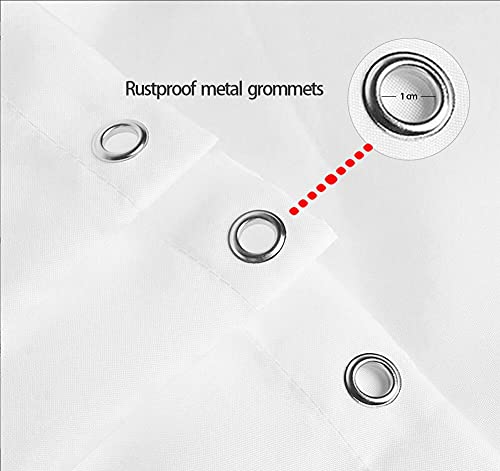 Lingquare 4 Pcs Oriental Japanese Geisha Girl Bath Curtain Shower Curtains Set Traditional Japanese Woman Art Bathroom Curtain Mats Home Decor 70X70Inch #TOP3