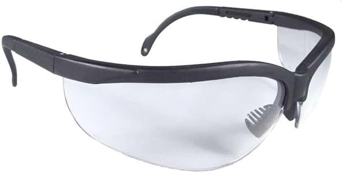 Radians JR0111ID Journey 4 Position Telescoping Temples Glasses with Clear Anti-Fog Lens , Black