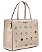 KARL LAGERFELD Paris Maybelle Satchel with Pins, Neutral Multi, One Size
