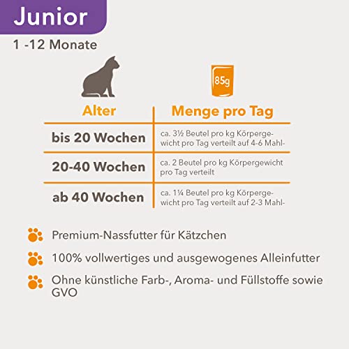 Iams Delights Kitten Nassfutter Multipack für Kätzchen