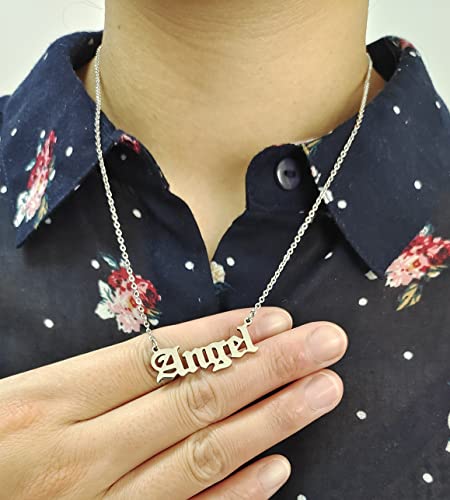 Collier couronne initiale lettre argent résistant pour adolescente - 3