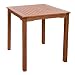 Produktbild Gartentisch Holztisch 70x70cm Tisch Eukalyptus Holz Gartenmöbel Terrassenmöbel Balkontisch