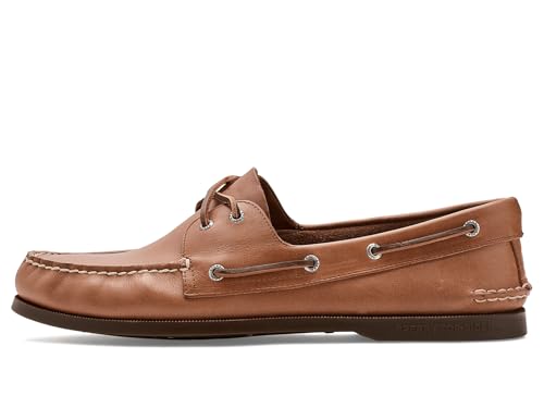 Image of Sperry Mens Ao 2 Eye Royal Brown 16 Wide