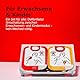 Physio-Control QUIK-STEP Elektroden für LIFEPAK CR2 Defibrillator, Orginal AED Zubehör Pads Ersatzpads Ersatzelektroden, Stimulation Defibrillation EKG, für Erwachsene & Kinder, Quick-Step Lifepack