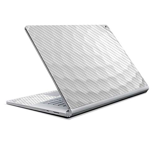Image of MightySkins Carbon Fiber Skin for Microsoft Surface Book 2 13 inch (2017) - Golf,Protective, Durable Textured Carbon Fiber Finish,Easy to Apply, Remove, and Change Styles,