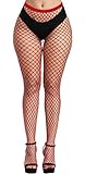 Kikoroco Women's Fishnet Stockings Sexy Tights High Waisted Pantyhose