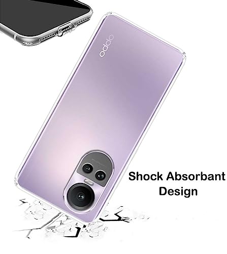 Image of Soft Silicone TPU Back Cover Compatible with Oppo Reno10 Pro 5G / Reno10 5G