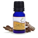 SVATV OUDH/Agarwood Essential Oil Therapeutic Grade Aromatherapy Oils Fragrance Oil for Diffuser Yoga Massage & DIY Personal Care 10 ml