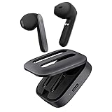 BLU Aria Pod+ |Wireless Earbuds| Bluetooth Headphones | 2021 | 18 Hours Battery | Grey