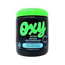 منصات تنظيف المسام العميقة من OXY، عبوة مكونة من 90 قطعة مكونة من 12 قطعة