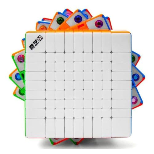 Image of QiYi 9x9 Magnetic Speed Cube | Ball-Core Design & Core Positioning | Ultra-Lightweight 212g & Compact 68mm Flagship 9x9x9 Professional Stickerless Puzzle