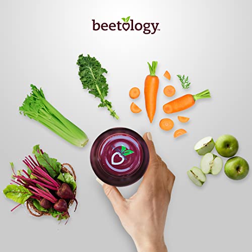 Beetology Organic Beet And Veggie Juice 8.45Oz (6 Pack) | 100% Cold Pressed | Heart Healthy | Nutrient Packed Vegetable Juice thumb #1
