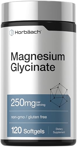 Horbach Magnesium Glycinate | 250mg | 120 Softgels