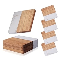 Lot Dé 4 Dessous De Verre Carrés En Marbre - Canada