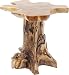 Produktbild Kare Design Beistelltisch Tree Klein Nature, Braun, Teak Massivholz, Wohnzimmertisch, Couchtisch, 50x40x40cm (H/B/T)